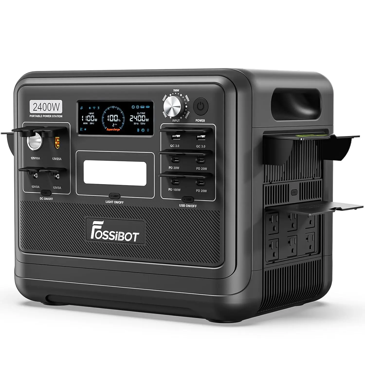 Портативная электростанция F2400 2400 Вт, 2048 Вт·ч, LiFePO4 аккумулятор, солнечный генератор, быстрая зарядка за 2 часа для домашнего резервного питания
Портативная электростанция F2400 2400 Вт, 2048 Вт·ч, LiFePO4 аккумулятор, солнечный генератор, быстрая зарядка за 2 часа для домашнего резервного питания