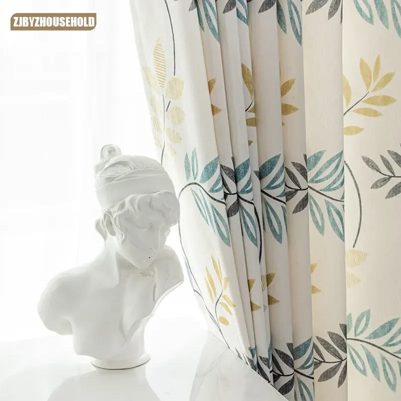 Printing High Shading Window Curtains for Living Dining Room Bedroom Tulle New Modern and Simple Polyester-cotton
Printing High Shading Window Curtains for Living Dining Room Bedroom Tulle New Modern and Simple Polyester-cotton