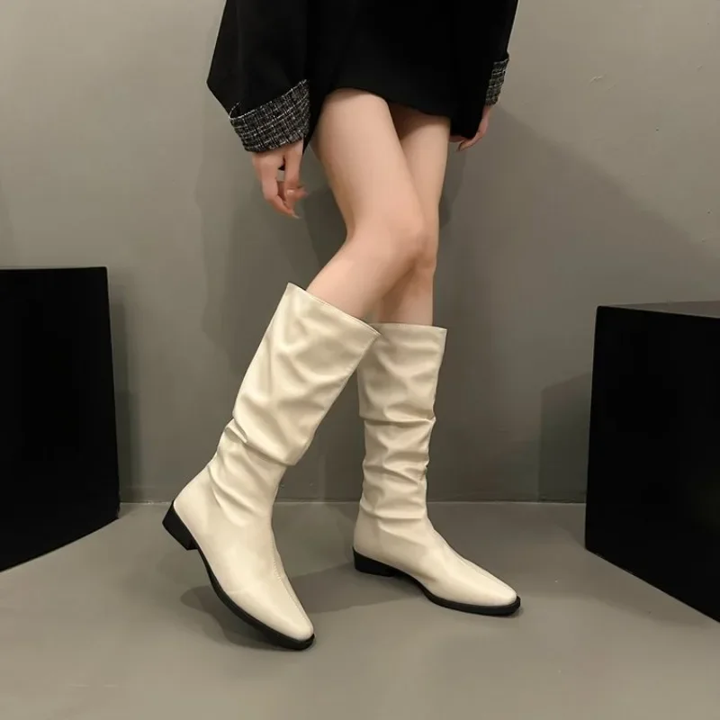 White Long Boots for Woman Thigh High Boots Fashion Thigh High Long Knight Booties Ladies Thick Sole Girl Boots Head Casual Shoe
White Long Boots for Woman Thigh High Boots Fashion Thigh High Long Knight Booties Ladies Thick Sole Girl Boots Head Casual Shoe