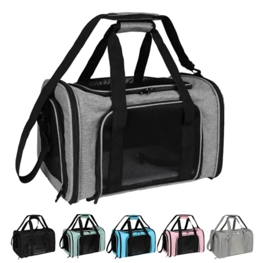 Dog Cat Carrier Pet Carriers for Large Cats Small Dogs Carrier Soft Sided Puppy up to 25Lbs Dog Carrier Portable Foldable Dog C
Dog Cat Carrier Pet Carriers for Large Cats Small Dogs Carrier Soft Sided Puppy up to 25Lbs Dog Carrier Portable Foldable Dog C