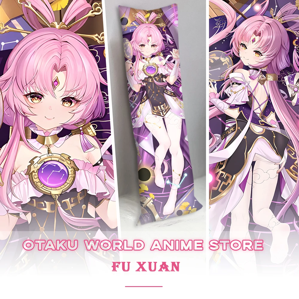 Pink Kawaii Anime Fu Xuan Hugging Body Pillowcase Dakimakura Game Honkai Star Rail Fu Xuan Otaku Pillow Cover Oatku Cosplay Prop
Pink Kawaii Anime Fu Xuan Hugging Body Pillowcase Dakimakura Game Honkai Star Rail Fu Xuan Otaku Pillow Cover Oatku Cosplay Prop