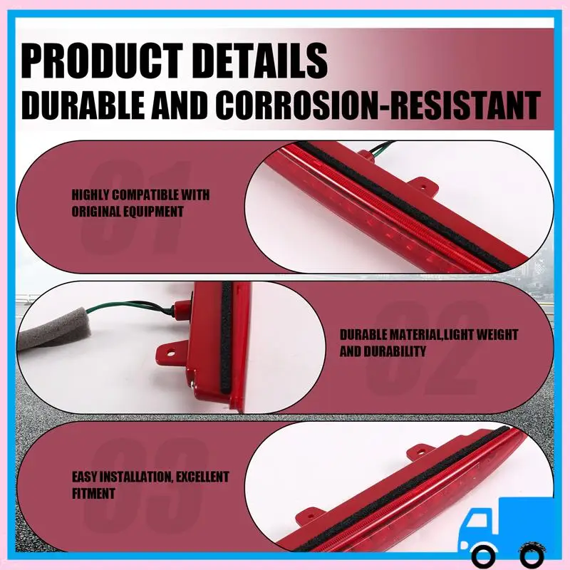 Lasting Car Rear High Mounted Stop Lamp Assy 8381008B01 For Ssangyong Rexton 2007-2017
Lasting Car Rear High Mounted Stop Lamp Assy 8381008B01 For Ssangyong Rexton 2007-2017