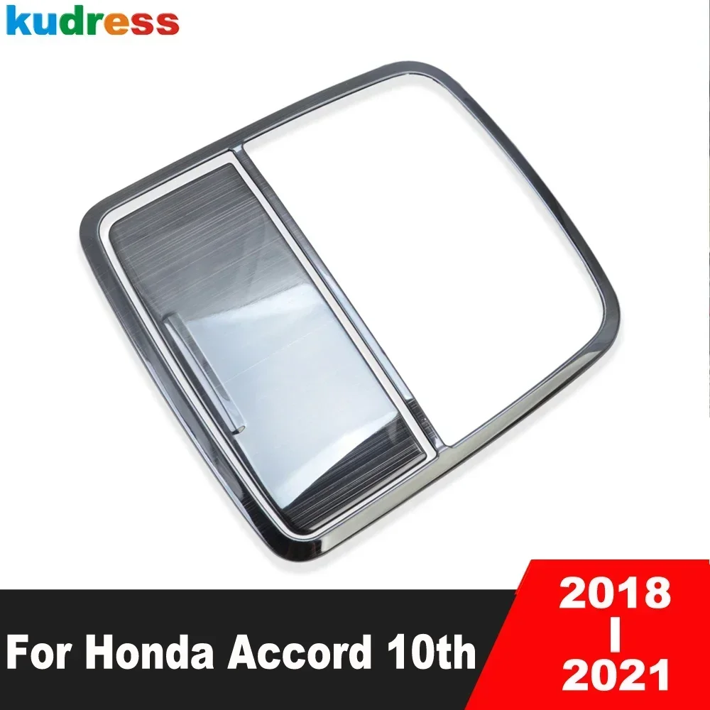 Car Front Roof Reading Light Lamp Panel Cover Trim For Honda Accord 10th 2018 2019 2020 2021 Carbon Fiber Interior Accessories
Car Front Roof Reading Light Lamp Panel Cover Trim For Honda Accord 10th 2018 2019 2020 2021 Carbon Fiber Interior Accessories