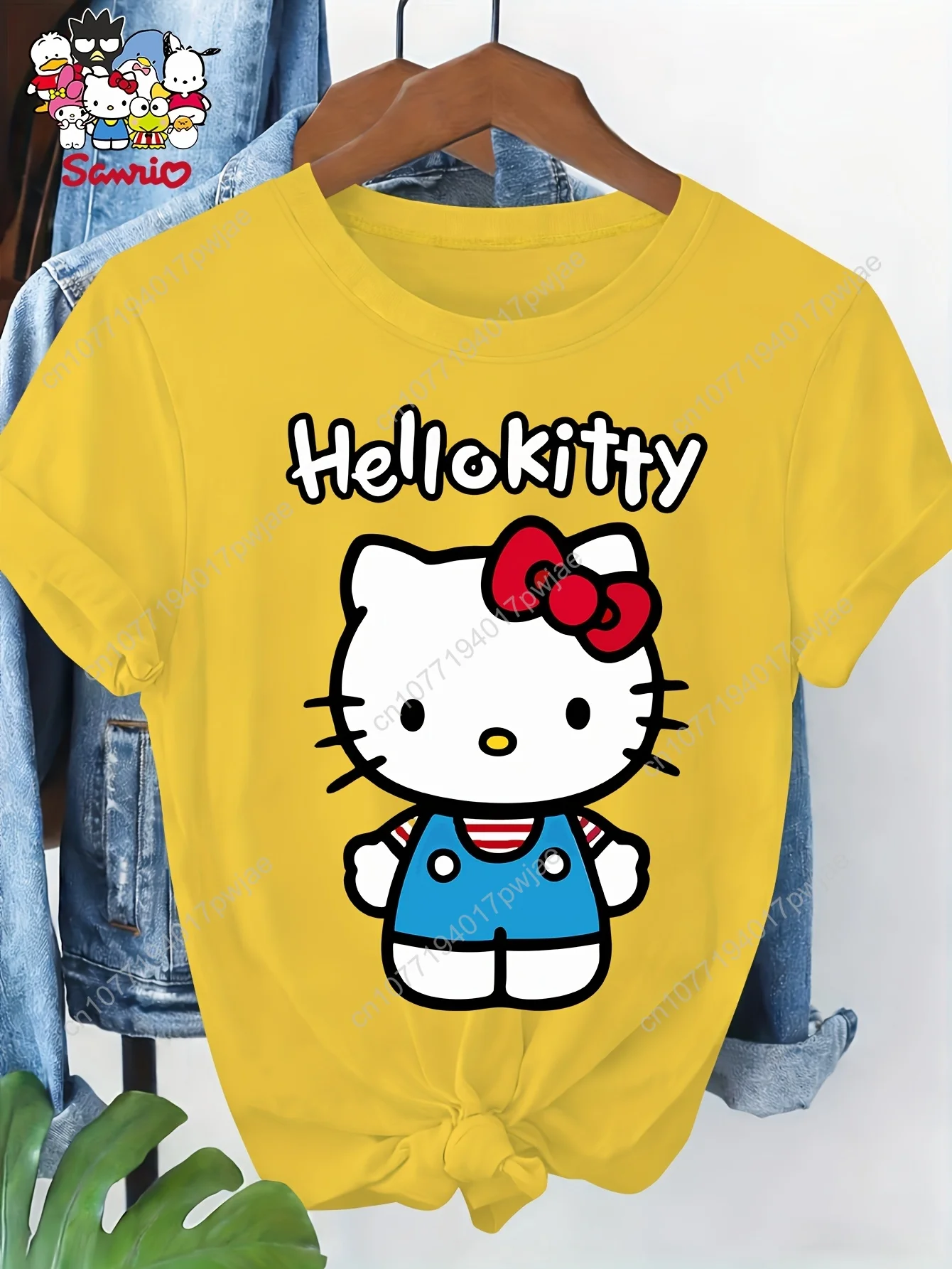 Sanrio Spring/Summer Casual Cute Round Neck Short Sleeve Printed Cosplay T-Shirt
Sanrio Spring/Summer Casual Cute Round Neck Short Sleeve Printed Cosplay T-Shirt