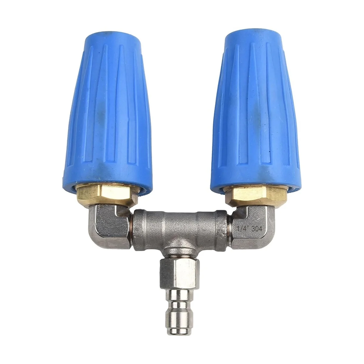 Turbo NozzleHigh Pressure Washer Dual Tip Turbo Nozzle, 4000PSI Pressure Rotating Dual Turbo Nozzle Tip 1/4Inch
Turbo NozzleHigh Pressure Washer Dual Tip Turbo Nozzle, 4000PSI Pressure Rotating Dual Turbo Nozzle Tip 1/4Inch