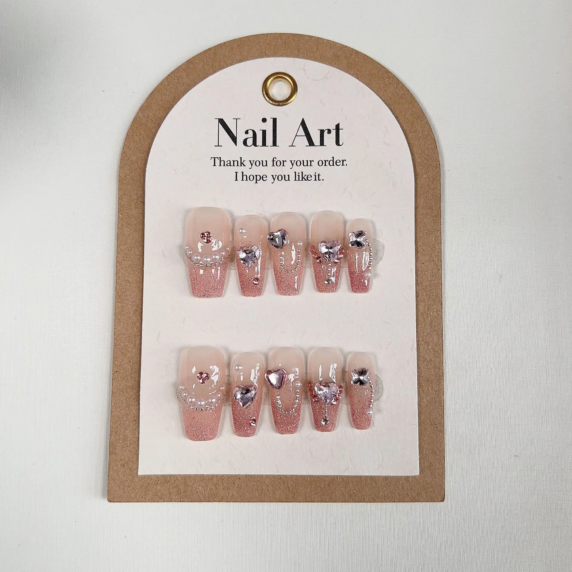 Romantic Sakura Pads Advanced Sense Summer Patch Detachable Handmade Wearing Nail
Romantic Sakura Pads Advanced Sense Summer Patch Detachable Handmade Wearing Nail
