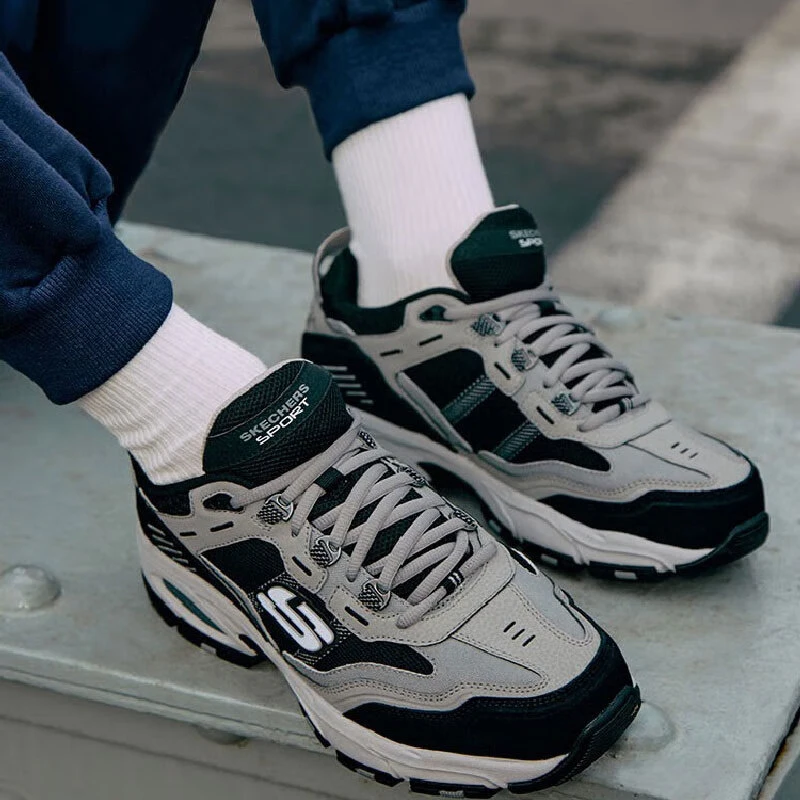 Мужские кроссовки Skechers, летние легкие повседневные прогулочные туфли с дышащей сетчатой поверхностью 52811-BBK
Мужские кроссовки Skechers, летние легкие повседневные прогулочные туфли с дышащей сетчатой поверхностью 52811-BBK