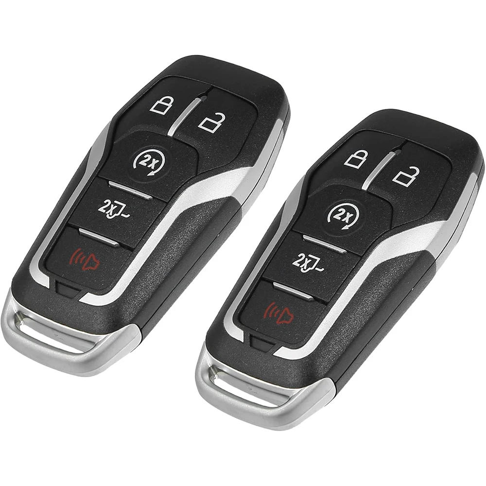 2X Car Remote Key Fob Case Cover Shell With Uncut Blank Blade For Ford Edge Explorer Fusion Mustang Lincoln MKC MKX MKZ Nautilus
2X Car Remote Key Fob Case Cover Shell With Uncut Blank Blade For Ford Edge Explorer Fusion Mustang Lincoln MKC MKX MKZ Nautilus