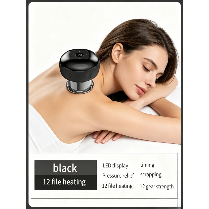 Electric Vacuum Cupping Massager Heating Scraping Suction Cup Body Massage Device Relieve Fatigue Beauty Health Care
Electric Vacuum Cupping Massager Heating Scraping Suction Cup Body Massage Device Relieve Fatigue Beauty Health Care