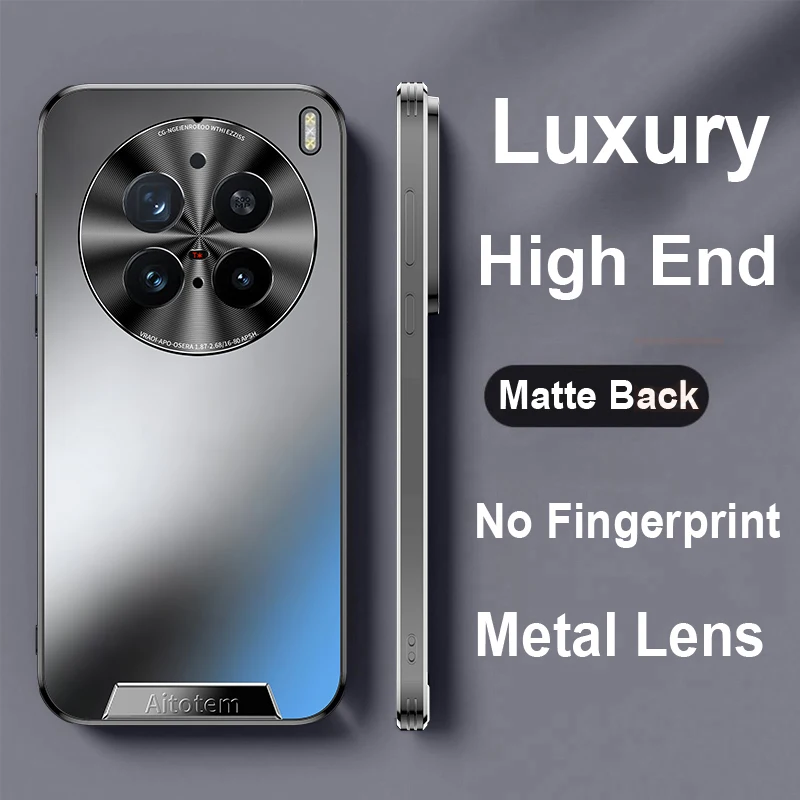 For vivo X200 X90 X100 Ultra X100S X80 Pro Case Metal Lens Full Protect Matte Back Cover Shockproof Soft Anti-Drop Phone Cases
For vivo X200 X90 X100 Ultra X100S X80 Pro Case Metal Lens Full Protect Matte Back Cover Shockproof Soft Anti-Drop Phone Cases