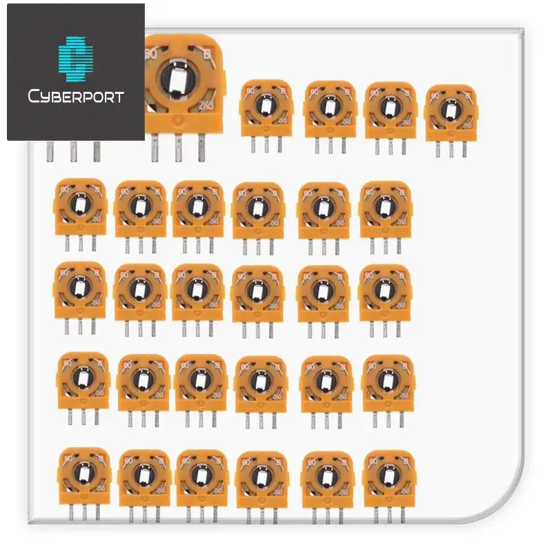 30PCS Joystick Potentiometers Sensor Module Kit Accessories For PS5 Controllers 2.3Kohn 3D Thumbstick Axis Resistors Repair Part
30PCS Joystick Potentiometers Sensor Module Kit Accessories For PS5 Controllers 2.3Kohn 3D Thumbstick Axis Resistors Repair Part