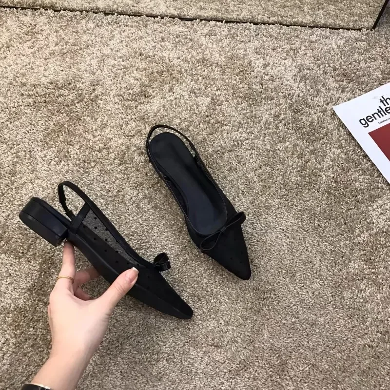 2025 Ladies Shoes Closed Toe Women's Sandals Fashion Pointed Toe Sandals Women Low Heel Slip on Bow Tie Polka Dot Shoes Women
2025 Ladies Shoes Closed Toe Women's Sandals Fashion Pointed Toe Sandals Women Low Heel Slip on Bow Tie Polka Dot Shoes Women