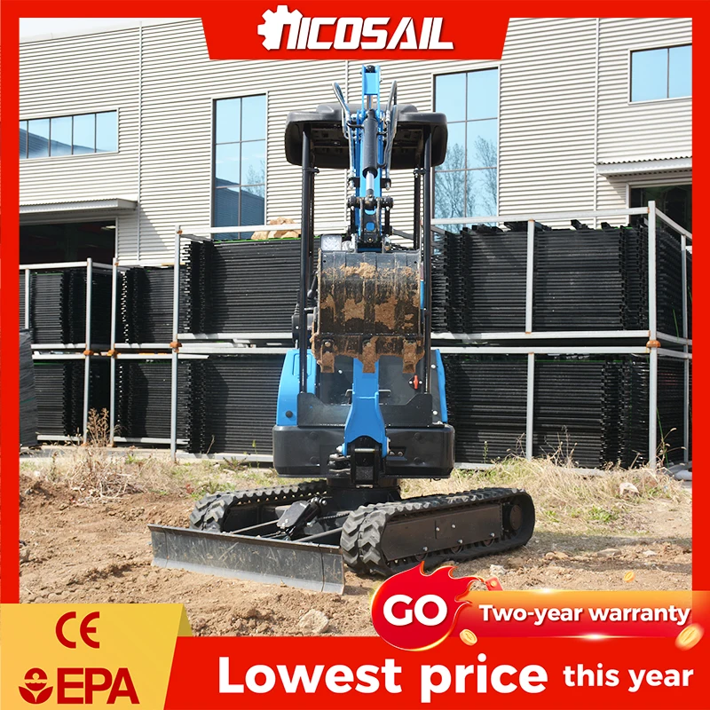 Customized Nicosail small excavator quick change hammer type wood grabbing multi-purpose engineering tool Mini excavator
Customized Nicosail small excavator quick change hammer type wood grabbing multi-purpose engineering tool Mini excavator