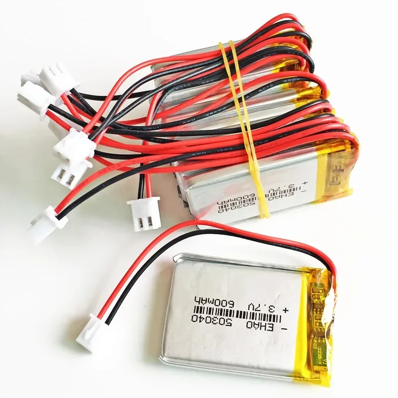 10 шт. 503040 3,7 В 600 мАч Lipo аккумулятор + JST XHR 2,54 мм 2-контактный разъем для Mp3 DVD-камеры GPS Bluetooth-рекордера
10 шт. 503040 3,7 В 600 мАч Lipo аккумулятор + JST XHR 2,54 мм 2-контактный разъем для Mp3 DVD-камеры GPS Bluetooth-рекордера