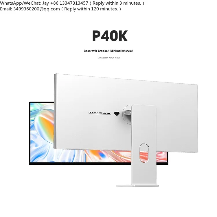 Kuycon P40K IDesktop Tft Lcd Monitor 5120*2160 Display 5K Resolution 120HZ Refresh LCD Monitors Gaming PC Desktop Monitor
Kuycon P40K IDesktop Tft Lcd Monitor 5120*2160 Display 5K Resolution 120HZ Refresh LCD Monitors Gaming PC Desktop Monitor