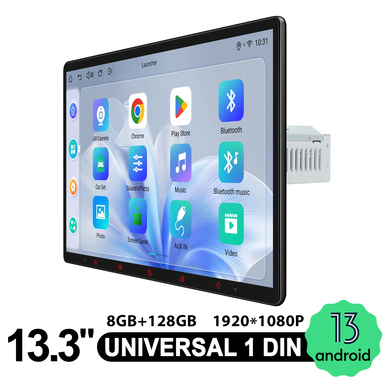 2025 New 13.3 Inch Car Stereo Radio Head Unit 8GB RAM 128GB ROM with Wireless CarPlay & Android Auto Split-Screen Multitasking
2025 New 13.3 Inch Car Stereo Radio Head Unit 8GB RAM 128GB ROM with Wireless CarPlay & Android Auto Split-Screen Multitasking