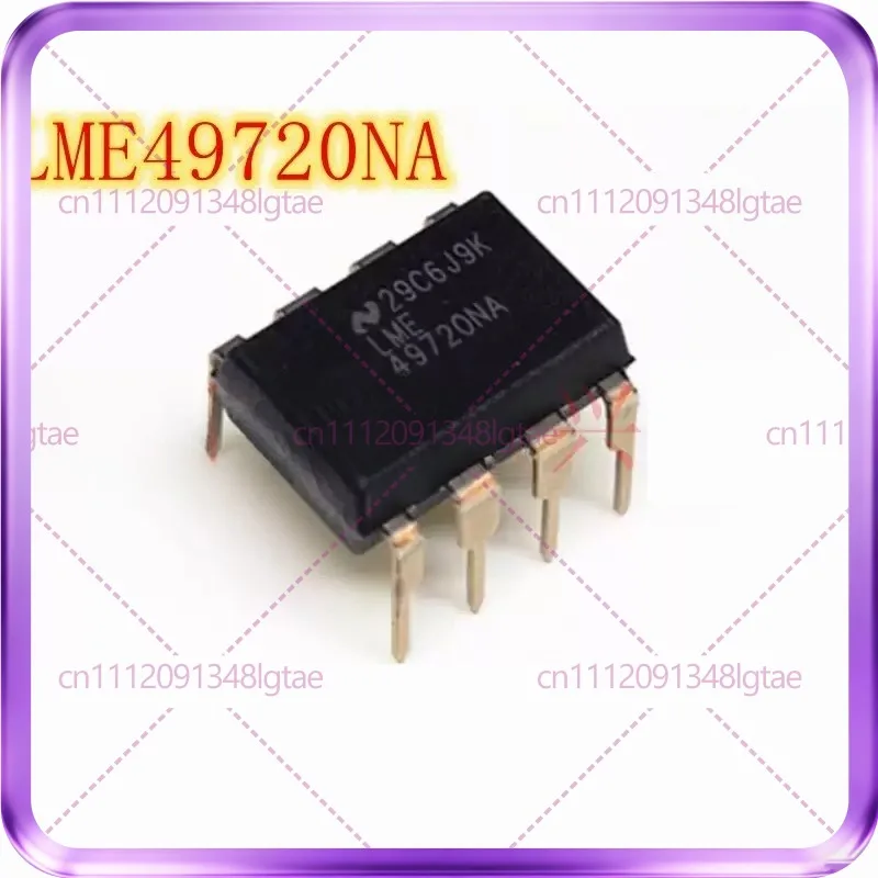 5pcs New Original LME49720NA LME 49720NA DIP8 Audiophile Dual Operating Amplifier Chip
5pcs New Original LME49720NA LME 49720NA DIP8 Audiophile Dual Operating Amplifier Chip