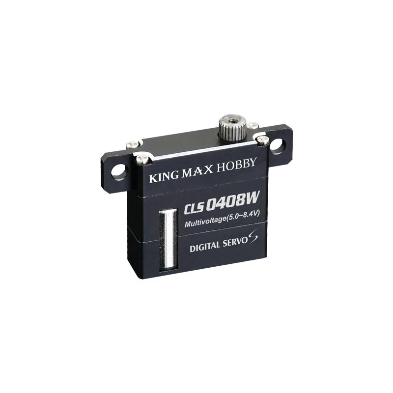 Сервопривод KINGMAX CLS0408W--16 г 4,0 кг.см, цифровой, сервопривод крыла с металлическими шестернями
Сервопривод KINGMAX CLS0408W--16 г 4,0 кг.см, цифровой, сервопривод крыла с металлическими шестернями
