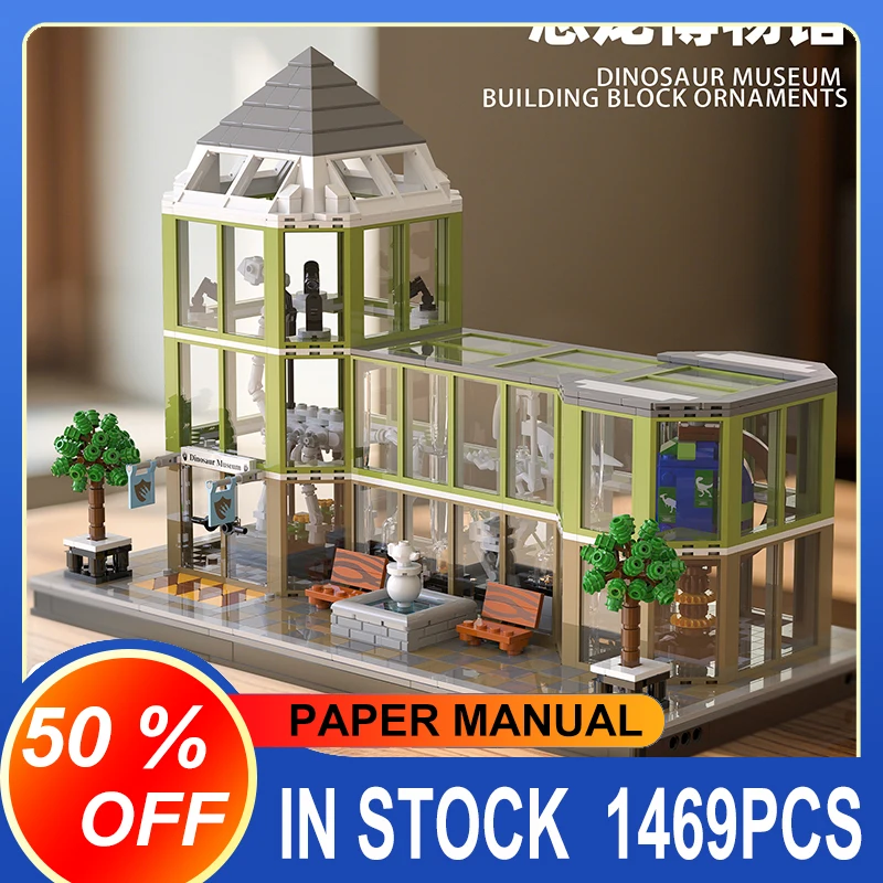 Educational & Fun - building Dinosaur Museum Fossil 66128 Building Blocks Sets Bricks Toy City Birthday Gift For Christmas Gift
Educational & Fun - building Dinosaur Museum Fossil 66128 Building Blocks Sets Bricks Toy City Birthday Gift For Christmas Gift