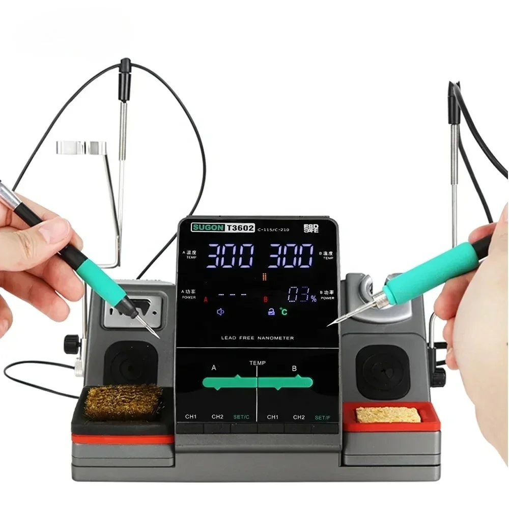 exquisite craftsmanship Kaisi SUGON T3602 SUGON T36 repair Soldering Iron Station welding station Kaisi BGA items
exquisite craftsmanship Kaisi SUGON T3602 SUGON T36 repair Soldering Iron Station welding station Kaisi BGA items