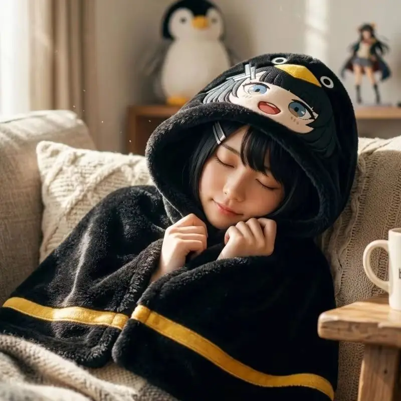Game Gugu Gaga Arknights:Endfield Endmin Cosplay Kawaii Cartoon Little Penguin Cloak Coat Blanket Birthday Gift Fashion
Game Gugu Gaga Arknights:Endfield Endmin Cosplay Kawaii Cartoon Little Penguin Cloak Coat Blanket Birthday Gift Fashion