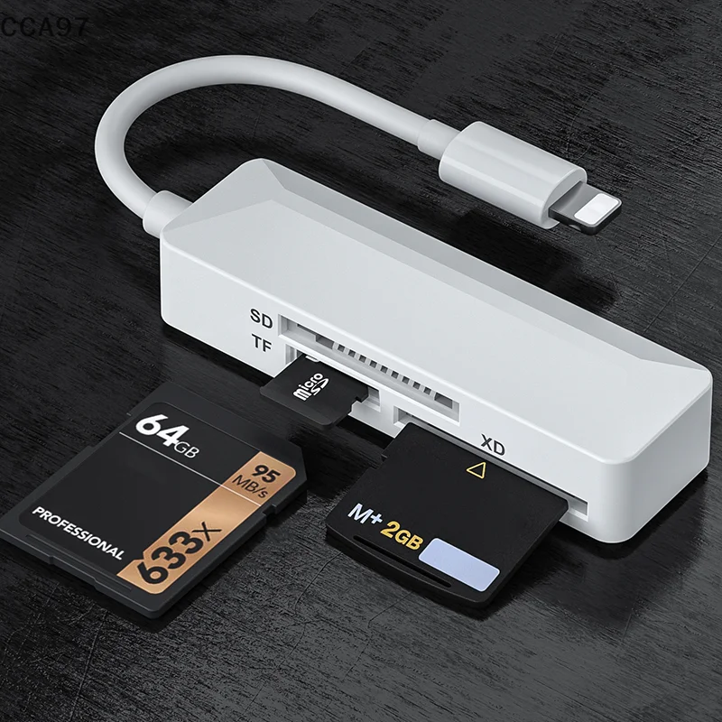 3в1 XD SD TF Type-C адаптер для чтения карт памяти OTG для Lightning USB-C для DSLR камеры для портативного компьютера ПК для IPhone
3в1 XD SD TF Type-C адаптер для чтения карт памяти OTG для Lightning USB-C для DSLR камеры для портативного компьютера ПК для IPhone