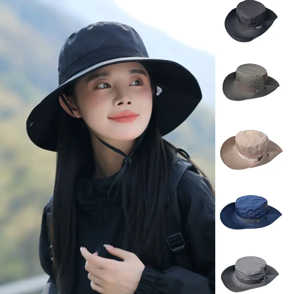 Fashion Quick-Drying Bucket Hat Sun Protection Anti-UV Fishing Cap Breathable Wide Brim Mountaineering Caps Outdoors
Fashion Quick-Drying Bucket Hat Sun Protection Anti-UV Fishing Cap Breathable Wide Brim Mountaineering Caps Outdoors