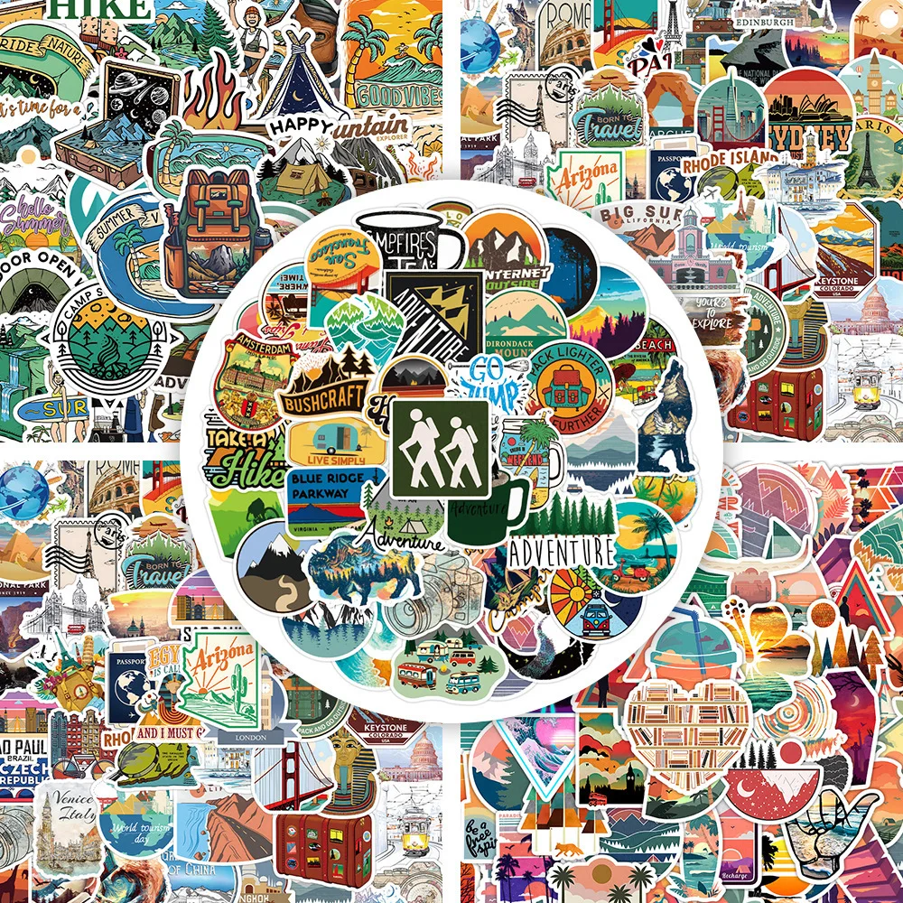 50pcs Creative Outdoor Travel Sports Cartoon Graffiti Sticker Scrapbook Phone Laptop Diy Helmet Waterproof Decorative Sticker
50pcs Creative Outdoor Travel Sports Cartoon Graffiti Sticker Scrapbook Phone Laptop Diy Helmet Waterproof Decorative Sticker