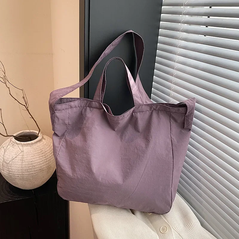 Solid Color Cloth Women Shoulder Bag Casual Large Capacity Ladies Tote Crossbody Bags Simple Portable Female Shopping Handbags
Solid Color Cloth Women Shoulder Bag Casual Large Capacity Ladies Tote Crossbody Bags Simple Portable Female Shopping Handbags