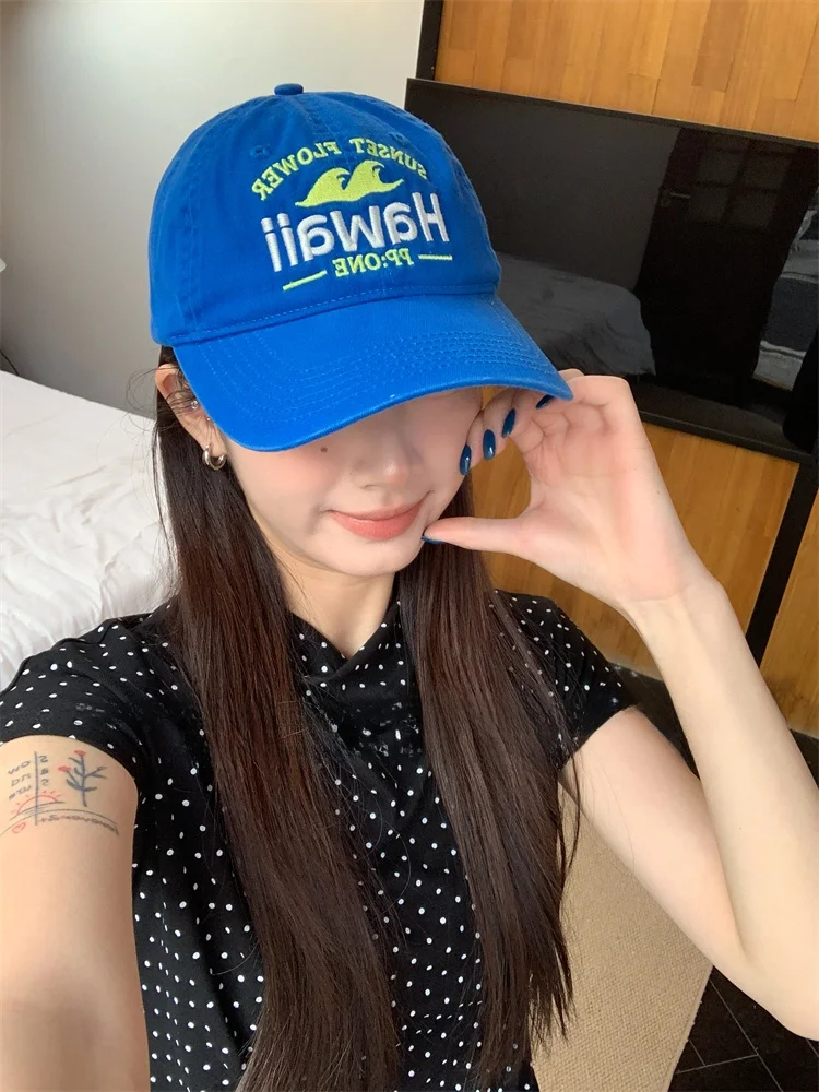 Hawaii American Sle Baseball Cap Soft Top Embroidered Vintage Rusted 3D Letter Dubill Cap Casual ex Travel Hat 
Hawaii American Sle Baseball Cap Soft Top Embroidered Vintage Rusted 3D Letter Dubill Cap Casual ex Travel Hat