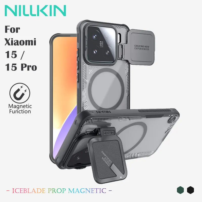 NILLKIN Magnetic Case for Xiaomi Xiaomi 15, 15 Pro, Sleek Design, MagSafe Integration, Corrosion Resistance, Bio-Based Materials
NILLKIN Magnetic Case for Xiaomi Xiaomi 15, 15 Pro, Sleek Design, MagSafe Integration, Corrosion Resistance, Bio-Based Materials