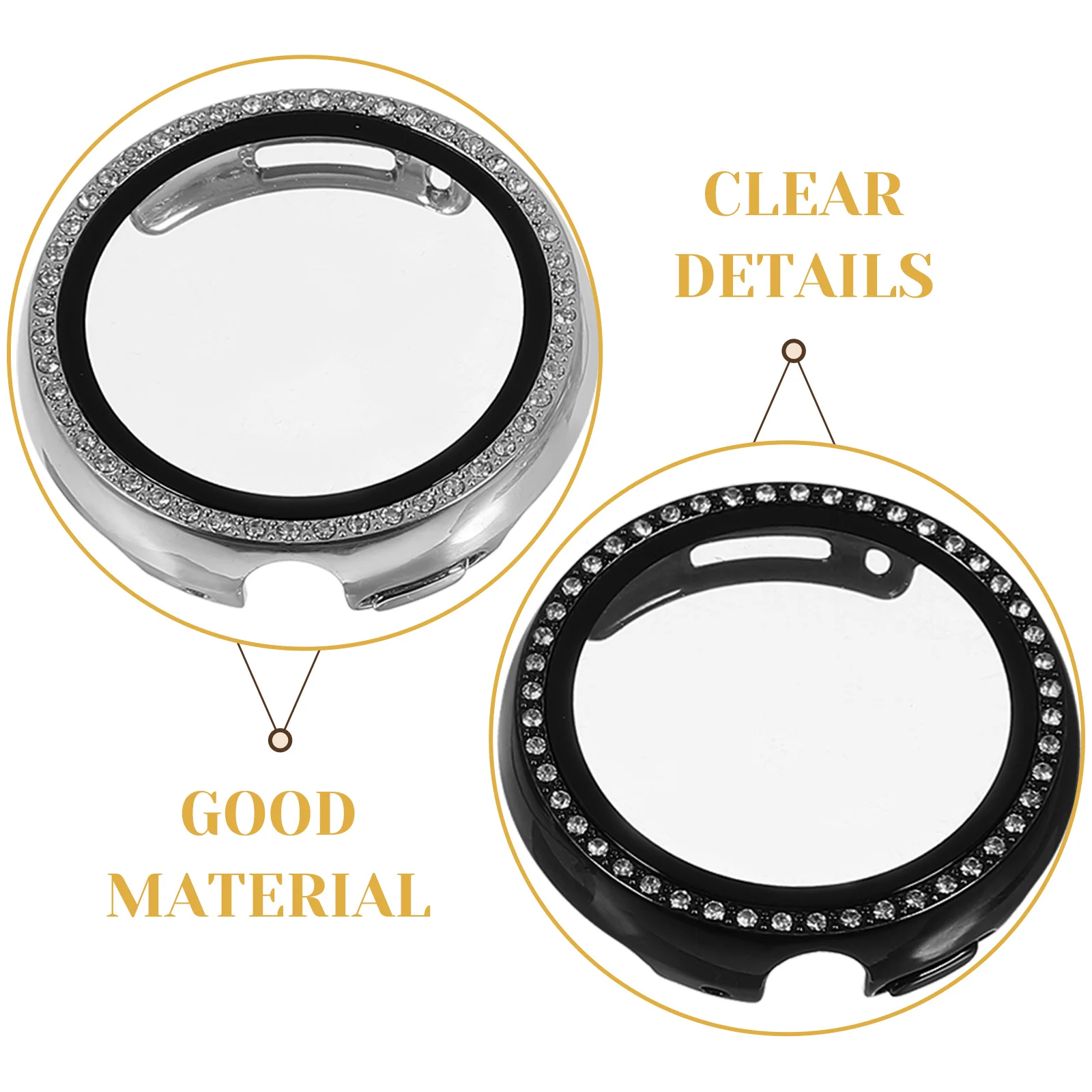 3Pcs Watch Protective Case Rhinestone Stylish Lightweight Scratch Proof Cover Compatible for Pixel Watch 2 Smartwatch
3Pcs Watch Protective Case Rhinestone Stylish Lightweight Scratch Proof Cover Compatible for Pixel Watch 2 Smartwatch
