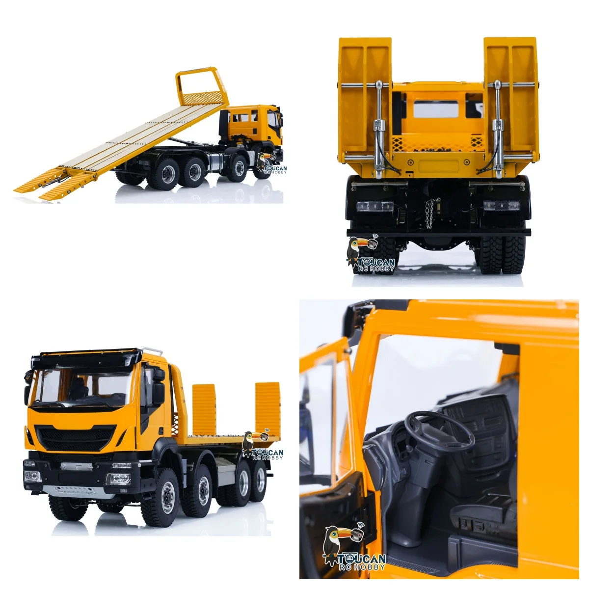 1/14 8x4 RC Hydraulic Wrecker Truck Metal Car Radio Controlled Rescue Vehicles Painted Finished Vehicle Toys Motor Servo ESC
1/14 8x4 RC Hydraulic Wrecker Truck Metal Car Radio Controlled Rescue Vehicles Painted Finished Vehicle Toys Motor Servo ESC