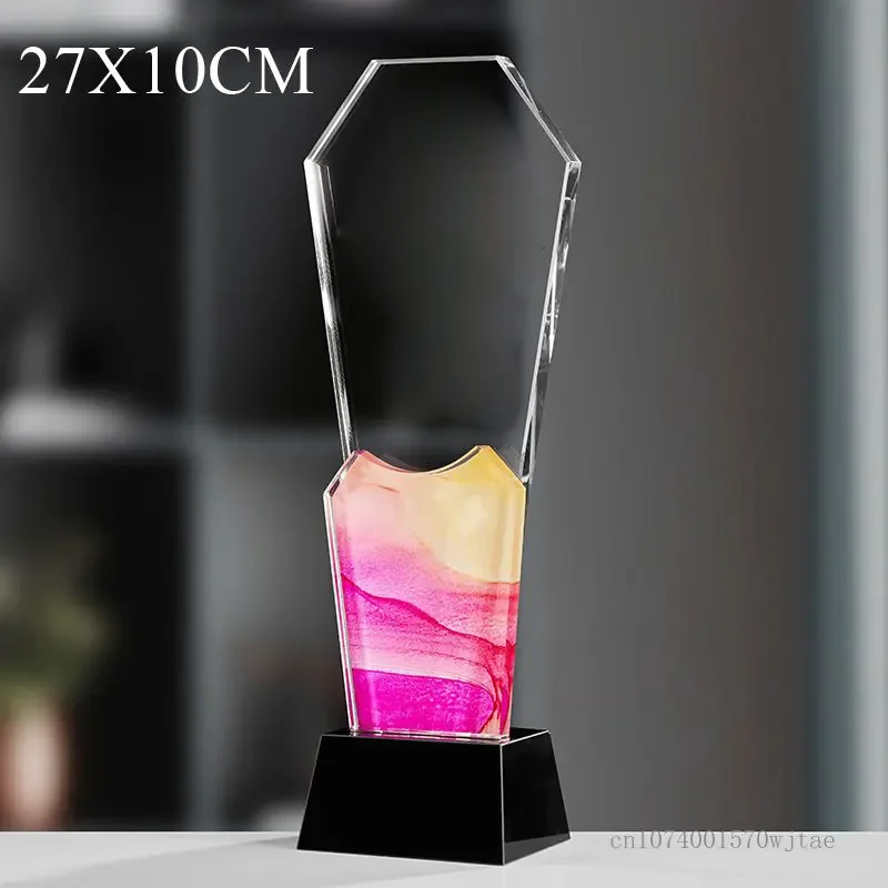 Customized Blade Crystal Trophy Creative Lettering Color Printing Excellent Staff Team Annual Meeting Award Home Decoration, 1Pc
Customized Blade Crystal Trophy Creative Lettering Color Printing Excellent Staff Team Annual Meeting Award Home Decoration, 1Pc