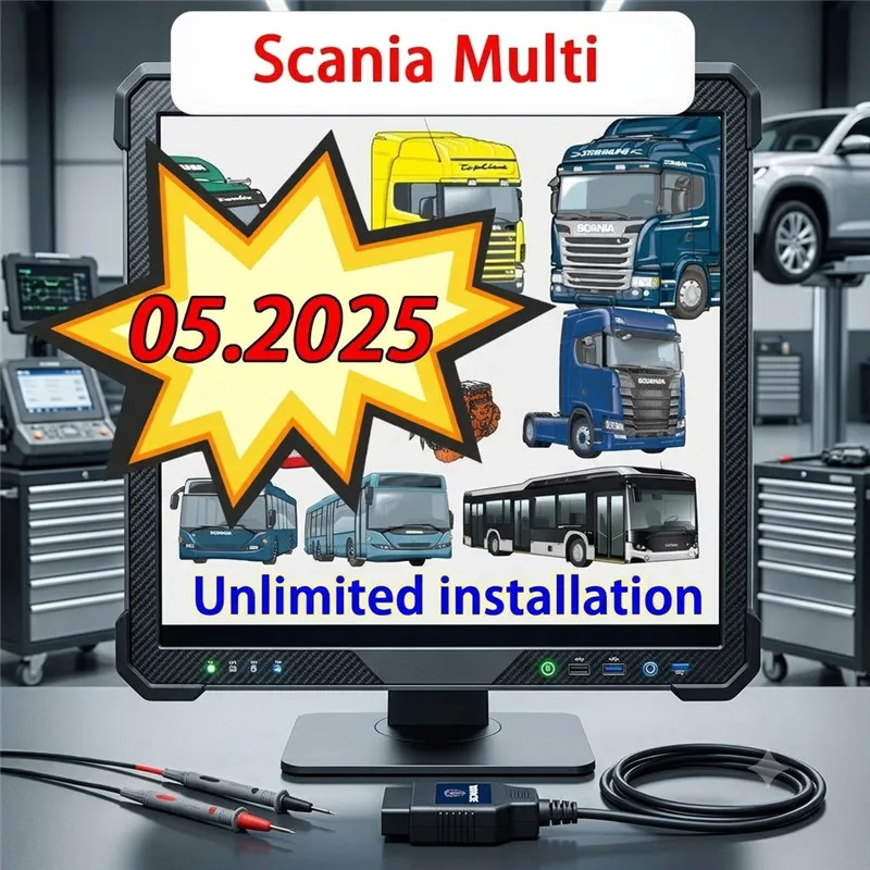Multi Electronic Parts Catalogue Release for Scania Multi Truck Bus and Engine for Scania EPC Unlimited PC 06.2025 for Scania
Multi Electronic Parts Catalogue Release for Scania Multi Truck Bus and Engine for Scania EPC Unlimited PC 06.2025 for Scania