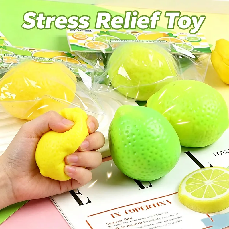 Watermelon Crispy Lemon Stress Ball Squeeze Toy, Color-Changing Mango Squishy Fidget Ball, ASMR Sensory Stress Relief Toy
Watermelon Crispy Lemon Stress Ball Squeeze Toy, Color-Changing Mango Squishy Fidget Ball, ASMR Sensory Stress Relief Toy