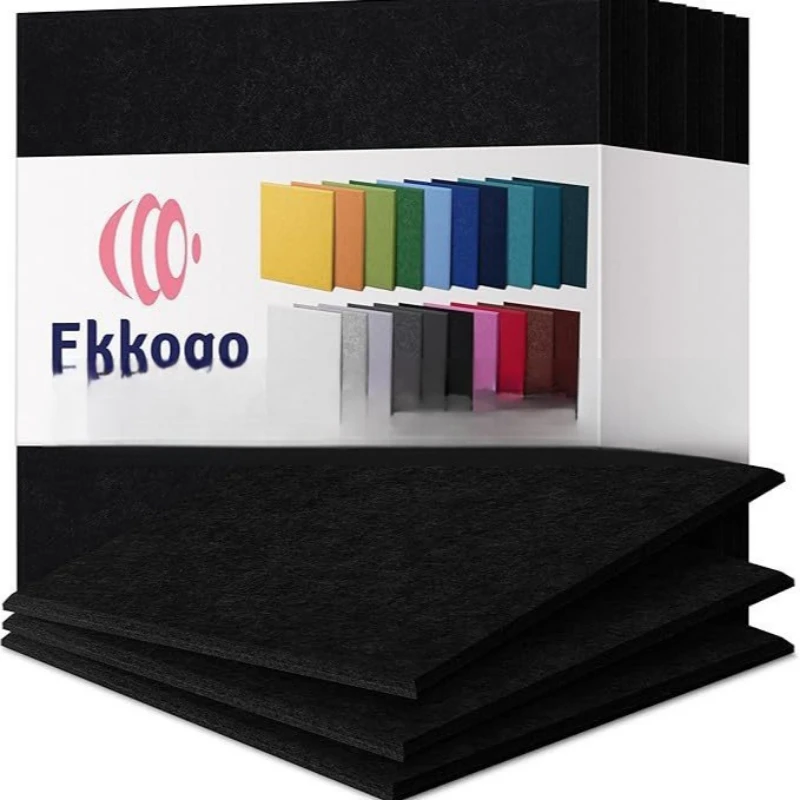 10Pcs Polyester Fiber Acoustic Panels, Display Backdrops, Soundproof Wall Decals, Wall Decor, Recording Studio Acoustic Foam
10Pcs Polyester Fiber Acoustic Panels, Display Backdrops, Soundproof Wall Decals, Wall Decor, Recording Studio Acoustic Foam