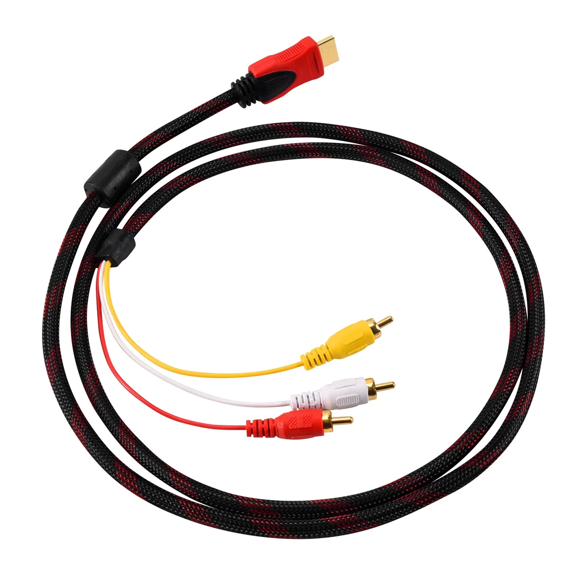 Новый адаптер HDMI-папа на RCA видео-аудио AV-кабель для PS3 PS4 для Xbox One Wii, новейший
Новый адаптер HDMI-папа на RCA видео-аудио AV-кабель для PS3 PS4 для Xbox One Wii, новейший