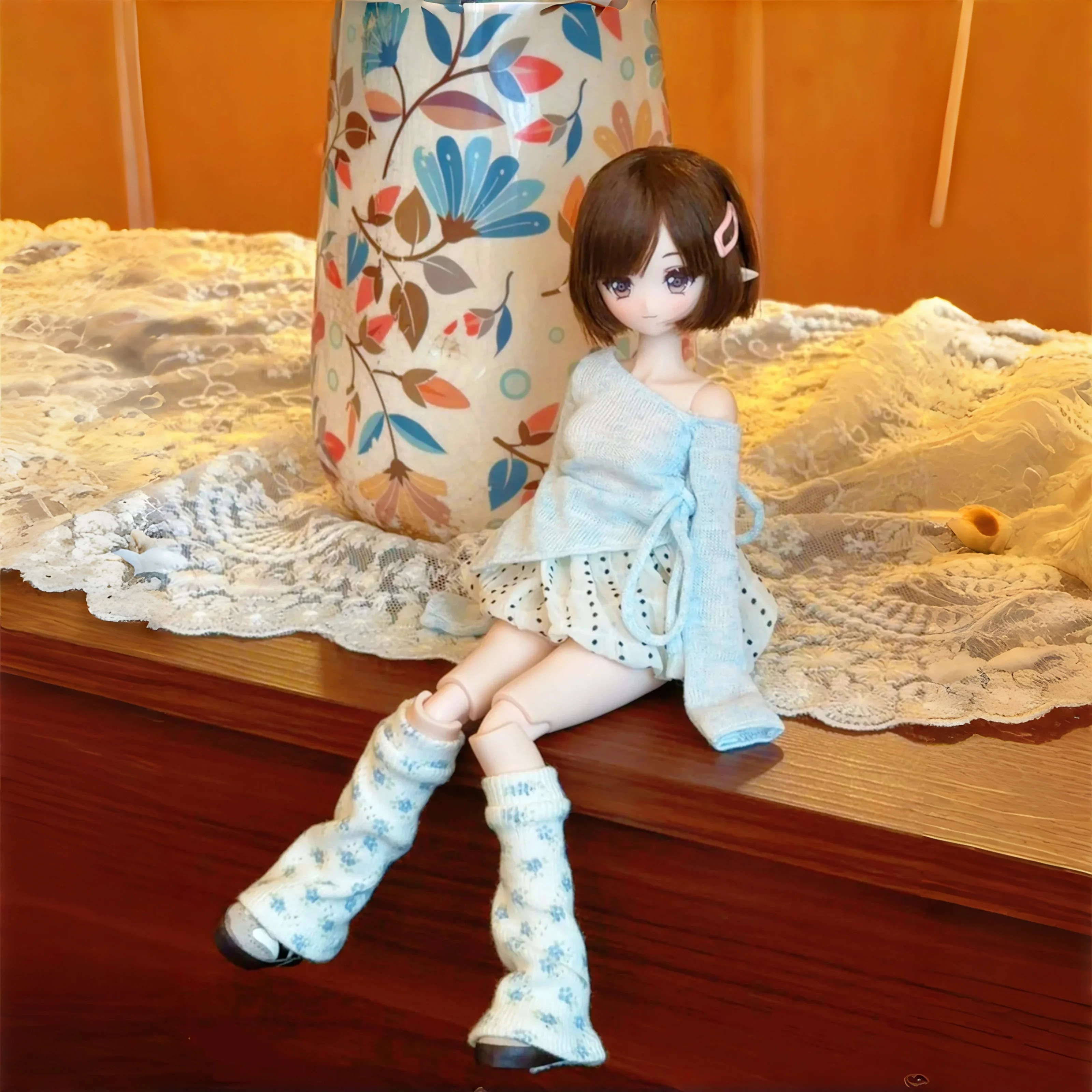 COME4FREE Bjd Doll One Sixth Minty Feather Mist Poetry Anime Figure Articulated Desktop Ornament Collectible Toy Birthday Gift
COME4FREE Bjd Doll One Sixth Minty Feather Mist Poetry Anime Figure Articulated Desktop Ornament Collectible Toy Birthday Gift