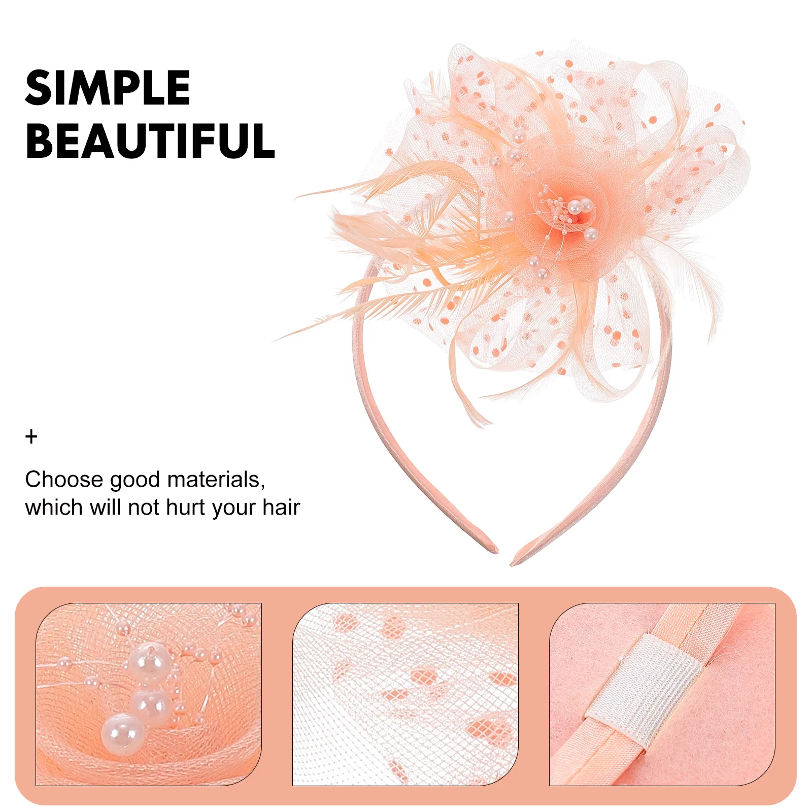 Head Flower Headband Wedding Hair Veil Bridal Headwear Hairband Accessories for Mesh Styling Bride Fashionable
Head Flower Headband Wedding Hair Veil Bridal Headwear Hairband Accessories for Mesh Styling Bride Fashionable