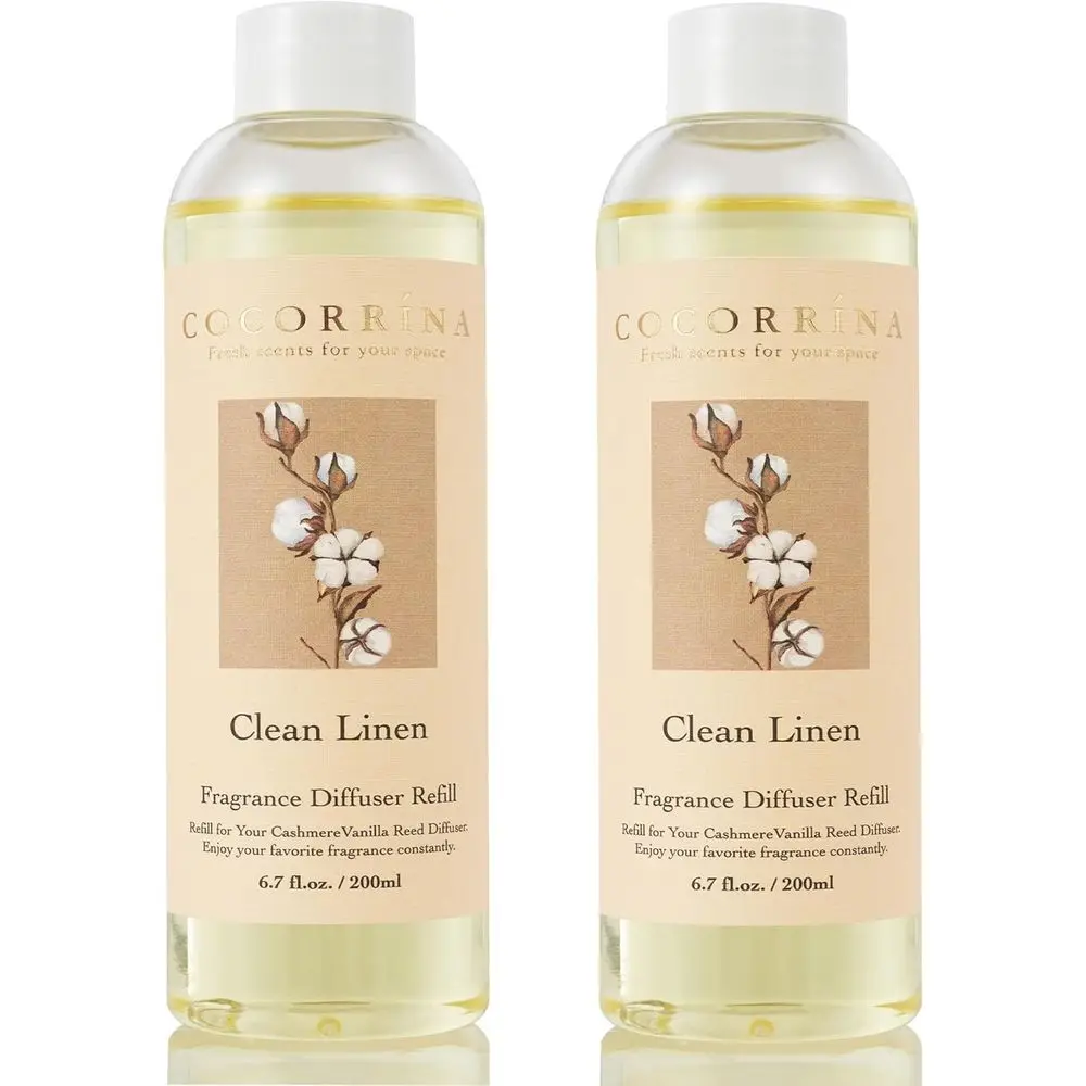 6.7 oz Dual Pack Linen Scent Diffuser Oil
6.7 oz Dual Pack Linen Scent Diffuser Oil