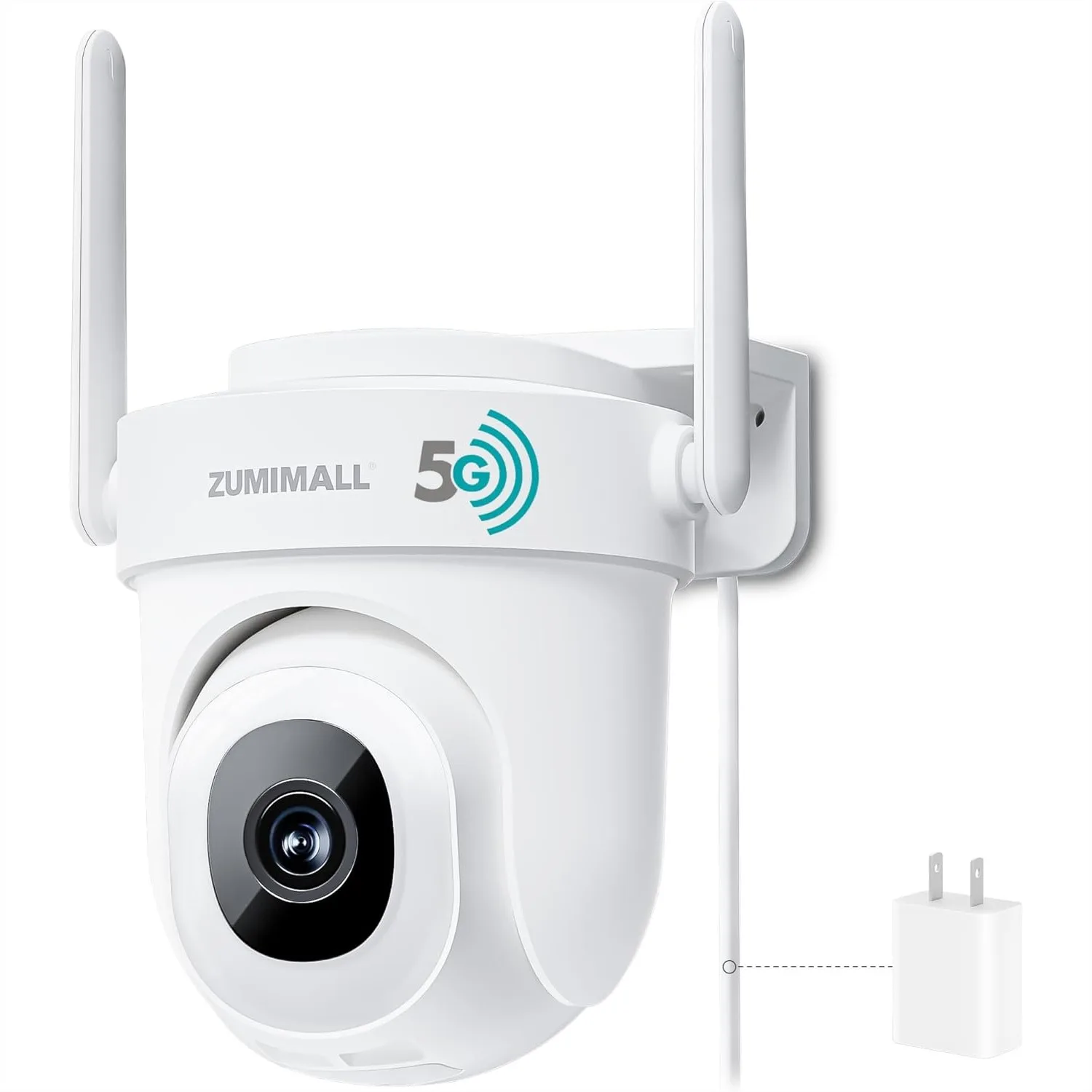 2.5K Wired Outdoor Security Camera, 5MP WiFi PTZ with Auto Tracking, 24/7 Recording, Color Night Vision, 2-Way Audio, Alexa
2.5K Wired Outdoor Security Camera, 5MP WiFi PTZ with Auto Tracking, 24/7 Recording, Color Night Vision, 2-Way Audio, Alexa