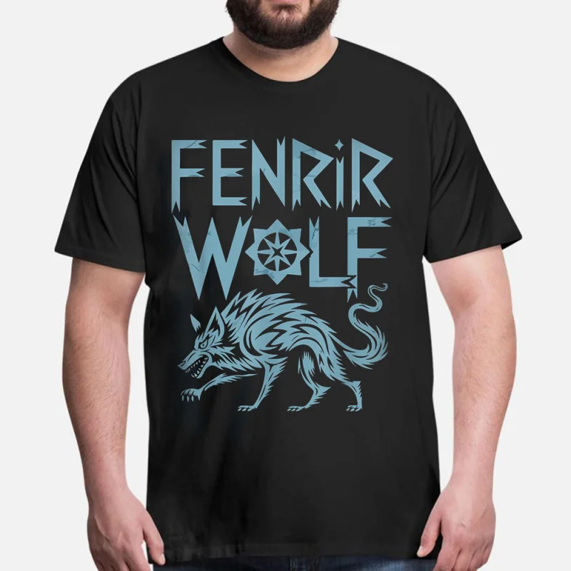 0519 Retro Viking Wolf Fenrir Gift t shirt Short Sleeve Tee Norse Myth Valhalla Graphic Clothes All size tops S-6XL
0519 Retro Viking Wolf Fenrir Gift t shirt Short Sleeve Tee Norse Myth Valhalla Graphic Clothes All size tops S-6XL