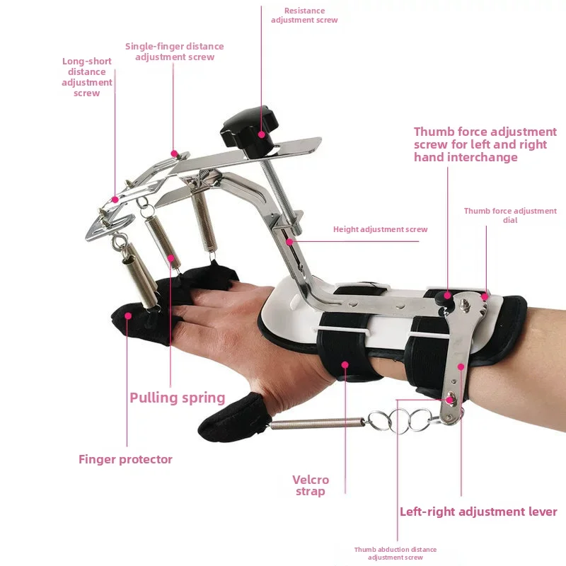 Finger rehabilitation training gripper Finger dexterity exerciser Stroke hemiplegia hand strength spring finger splint
Finger rehabilitation training gripper Finger dexterity exerciser Stroke hemiplegia hand strength spring finger splint