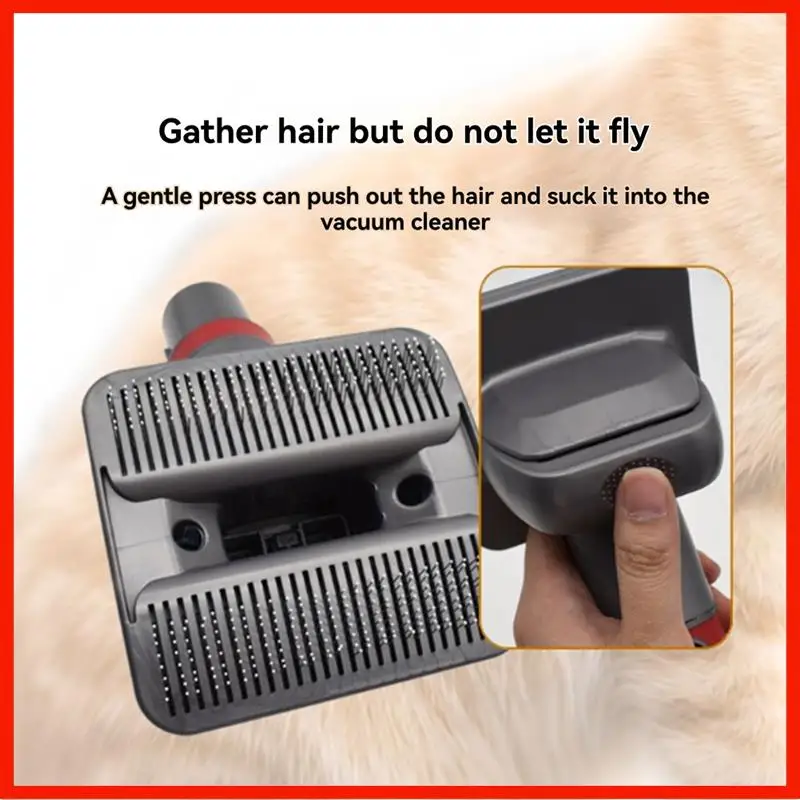 Pet Grooming Kit With V6 Converter For Dyson V7 V8 V10 V11 V15 Vacuum Cleaner Accessories Pet Hair Brush Shedding Tool 
Pet Grooming Kit With V6 Converter For Dyson V7 V8 V10 V11 V15 Vacuum Cleaner Accessories Pet Hair Brush Shedding Tool