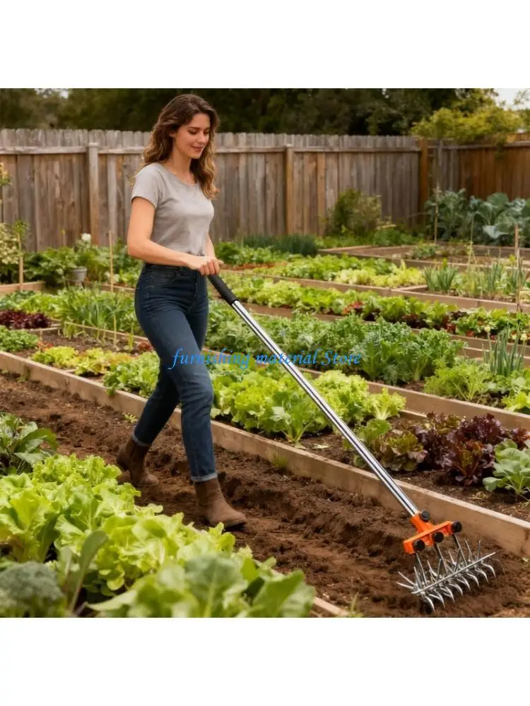 Y5GD Professional Manual Garden Tiller Reinforced Metal Frame Ergonomic Handling
Y5GD Professional Manual Garden Tiller Reinforced Metal Frame Ergonomic Handling