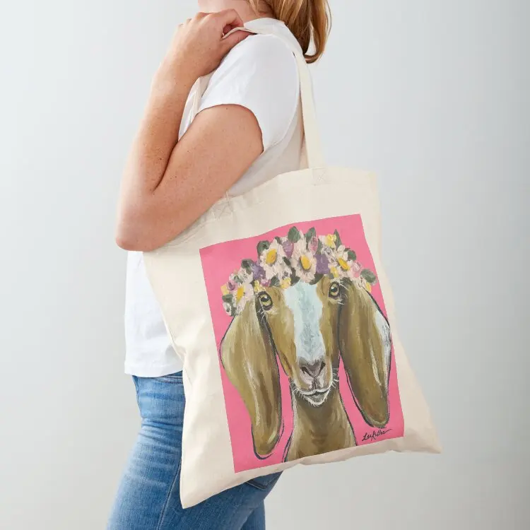 Cute goat with Flowers Art Tote Bag personalized tote bags woman 2025 tote bag men eco bag folding
Cute goat with Flowers Art Tote Bag personalized tote bags woman 2025 tote bag men eco bag folding