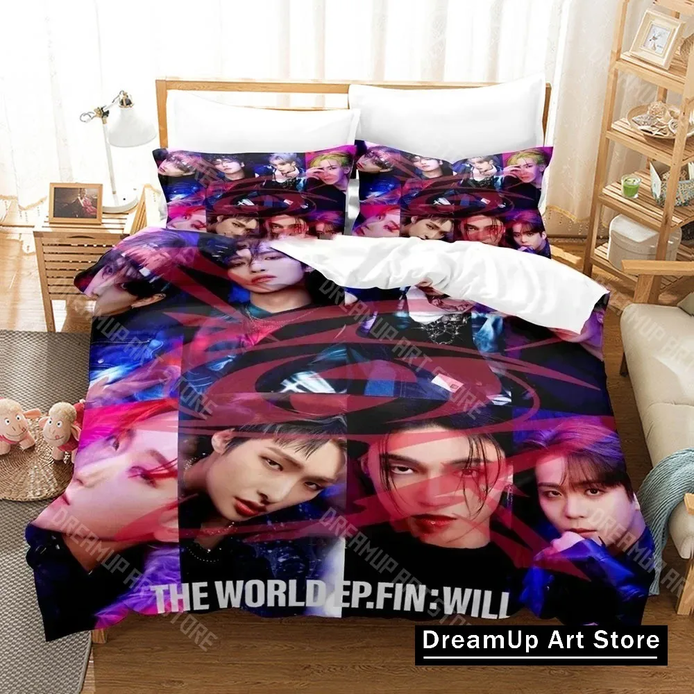 The World Ep.fin Will ATEEZ Bedding Set Duvet Cover Bed Set Quilt Cover Pillowcase Comforter king Queen Size Boys Adult Bedding
The World Ep.fin Will ATEEZ Bedding Set Duvet Cover Bed Set Quilt Cover Pillowcase Comforter king Queen Size Boys Adult Bedding