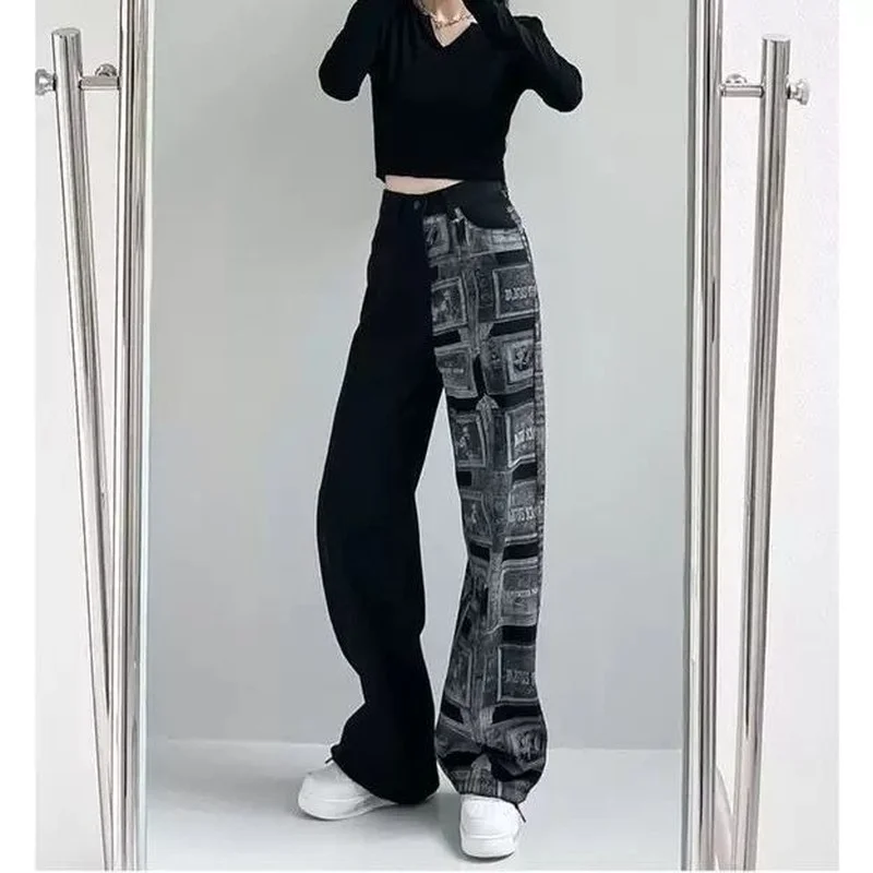 Asymmetrica Punk Hippie Pants Patchwork Trend Denim Jeans Pants for Women 2024 Vintage Loose Black Luxury Trousers Straight Long
Asymmetrica Punk Hippie Pants Patchwork Trend Denim Jeans Pants for Women 2024 Vintage Loose Black Luxury Trousers Straight Long
