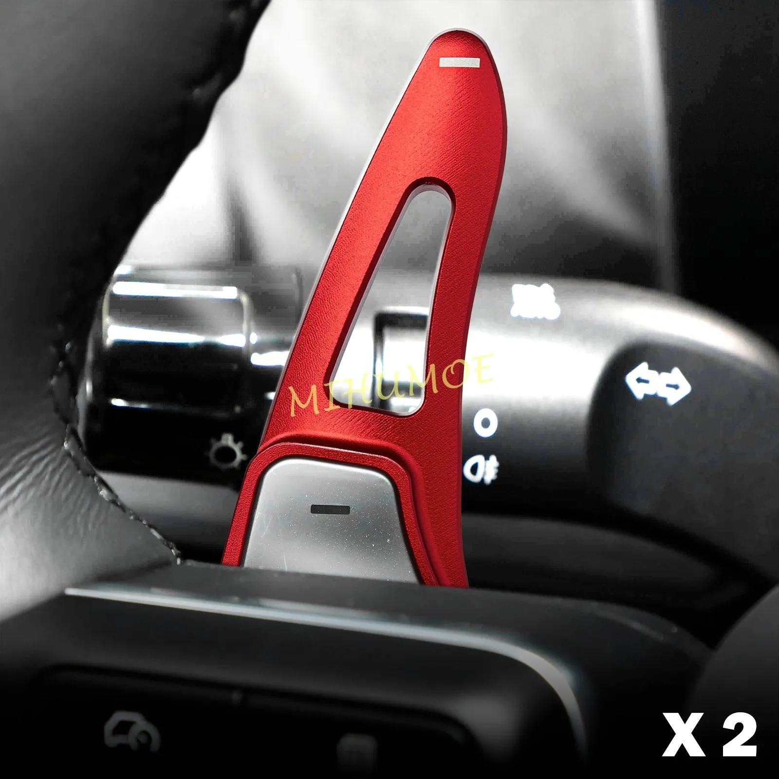 Red Aluminium Car Steering Wheel Gear Shift Paddle Shifter Extension Accessories For Hyundai Santa Fe Ioniq 9 Palisade Grandeur
Red Aluminium Car Steering Wheel Gear Shift Paddle Shifter Extension Accessories For Hyundai Santa Fe Ioniq 9 Palisade Grandeur